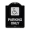 Signmission ADA Compliant Parking AccessibleHeavy-Gauge Aluminum Architectural Sign, 24" x 18", BS-1824-24662 A-DES-BS-1824-24662 - alternate 1